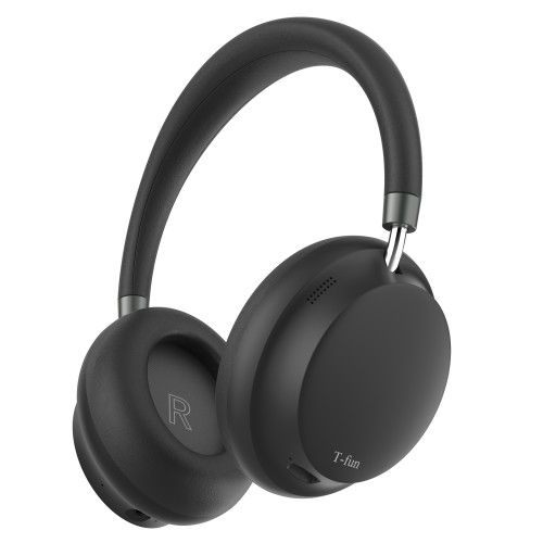 T-fun NC45 Active Noise Cancelling Headphones Wireless Over